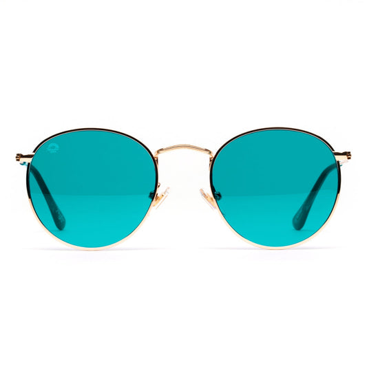 Aqua - Round Sunglasses