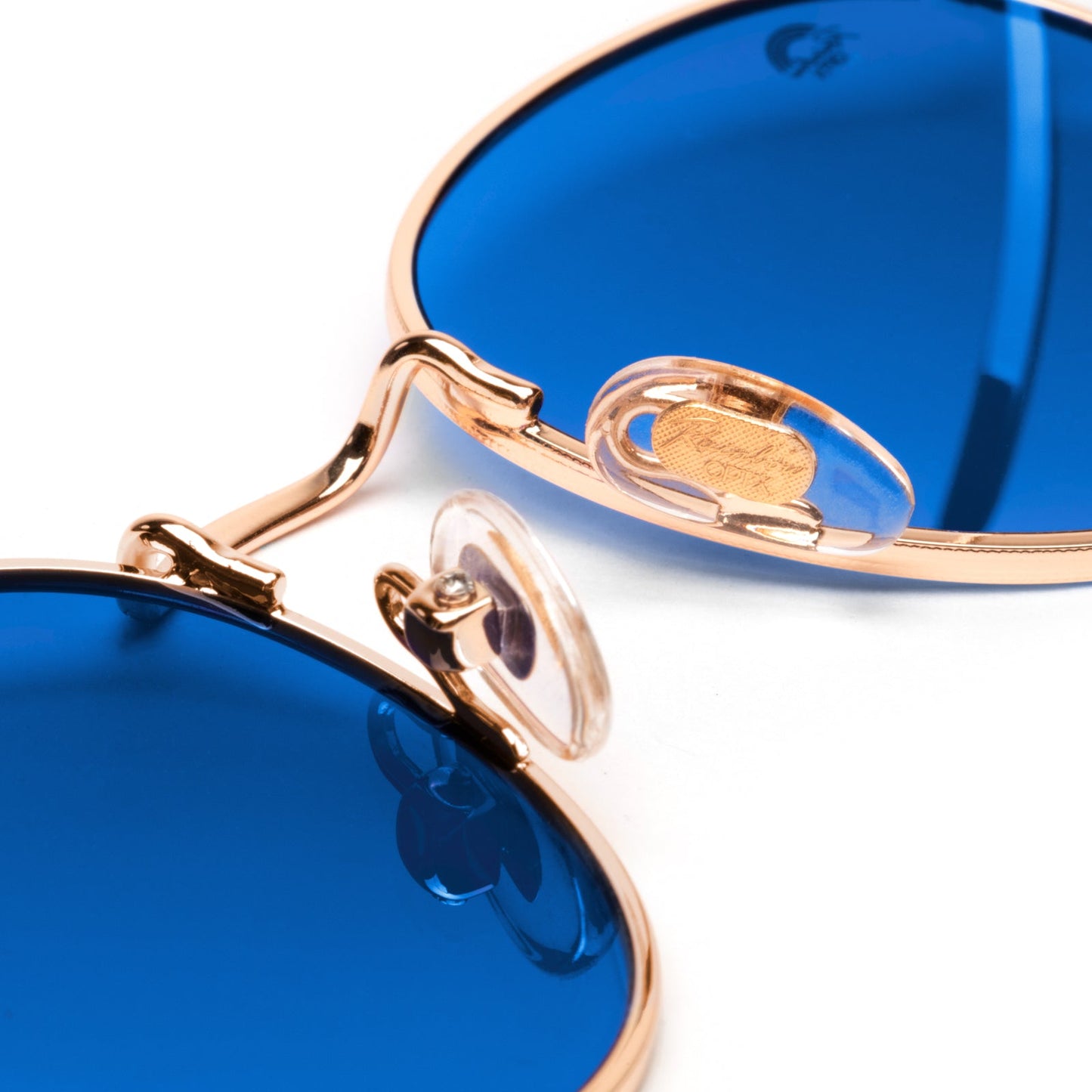 Blue - Round Sunglasses