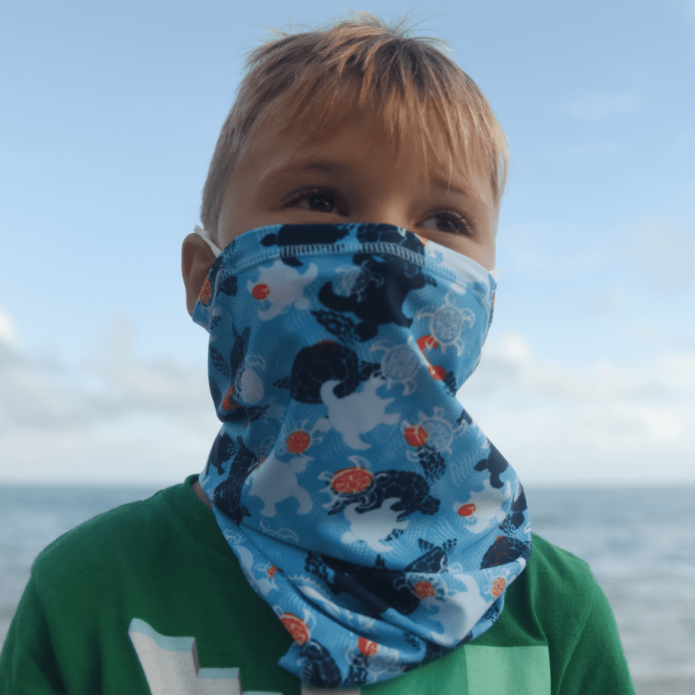 Turtles Neck Gaiter Face Scarf