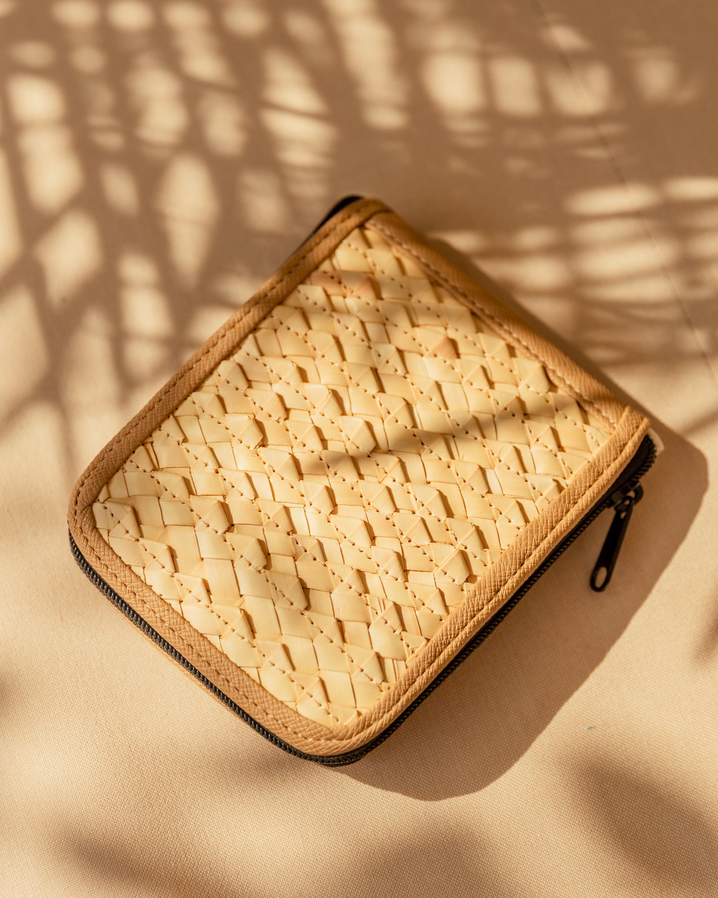 Cove Rattan & Canvas Eco Tote Bag