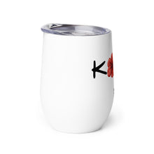 Load image into Gallery viewer, Wine tumbler - Kona Hibiscus
