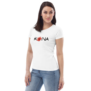 Women's fitted eco tee