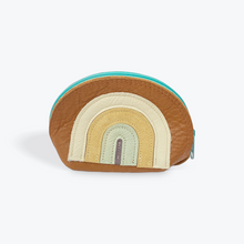 Load image into Gallery viewer, Leather Rainbow Wristlet
