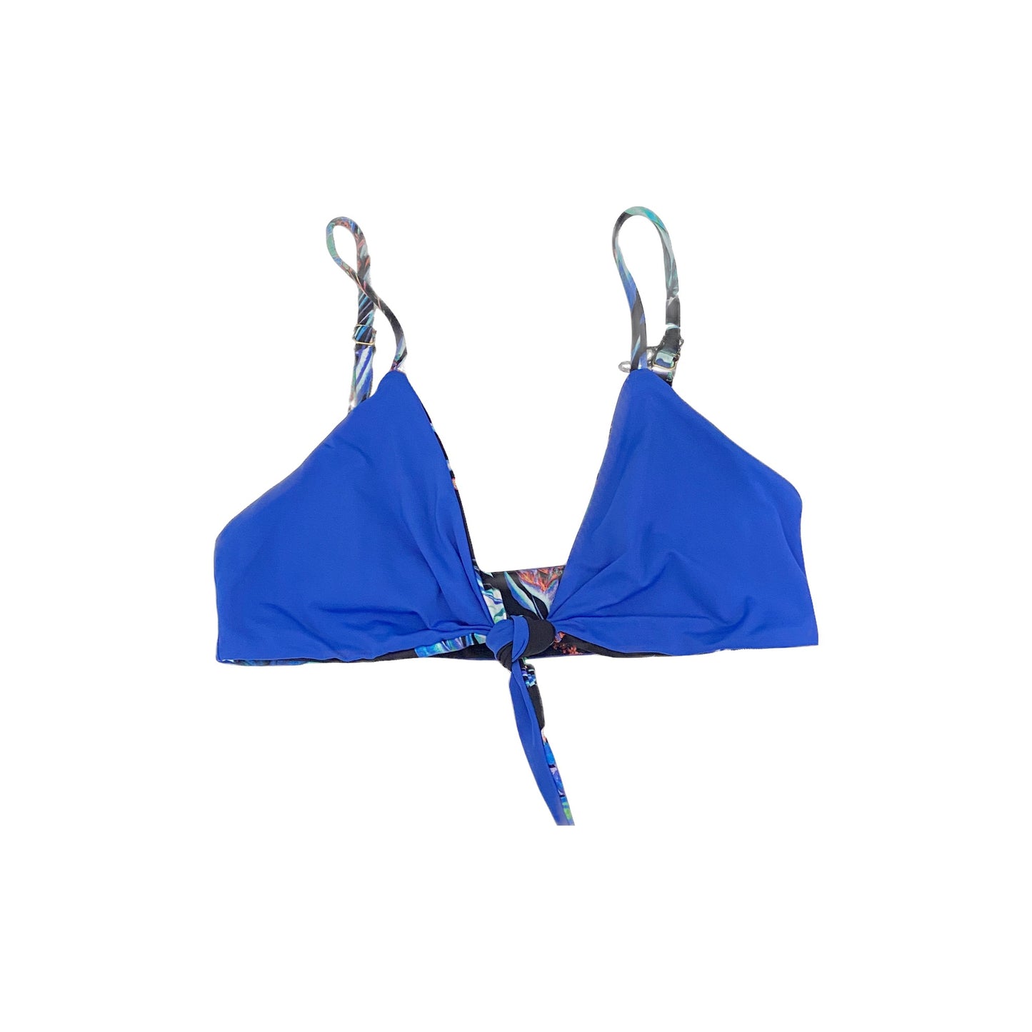 Blue Birds Bikini Top
